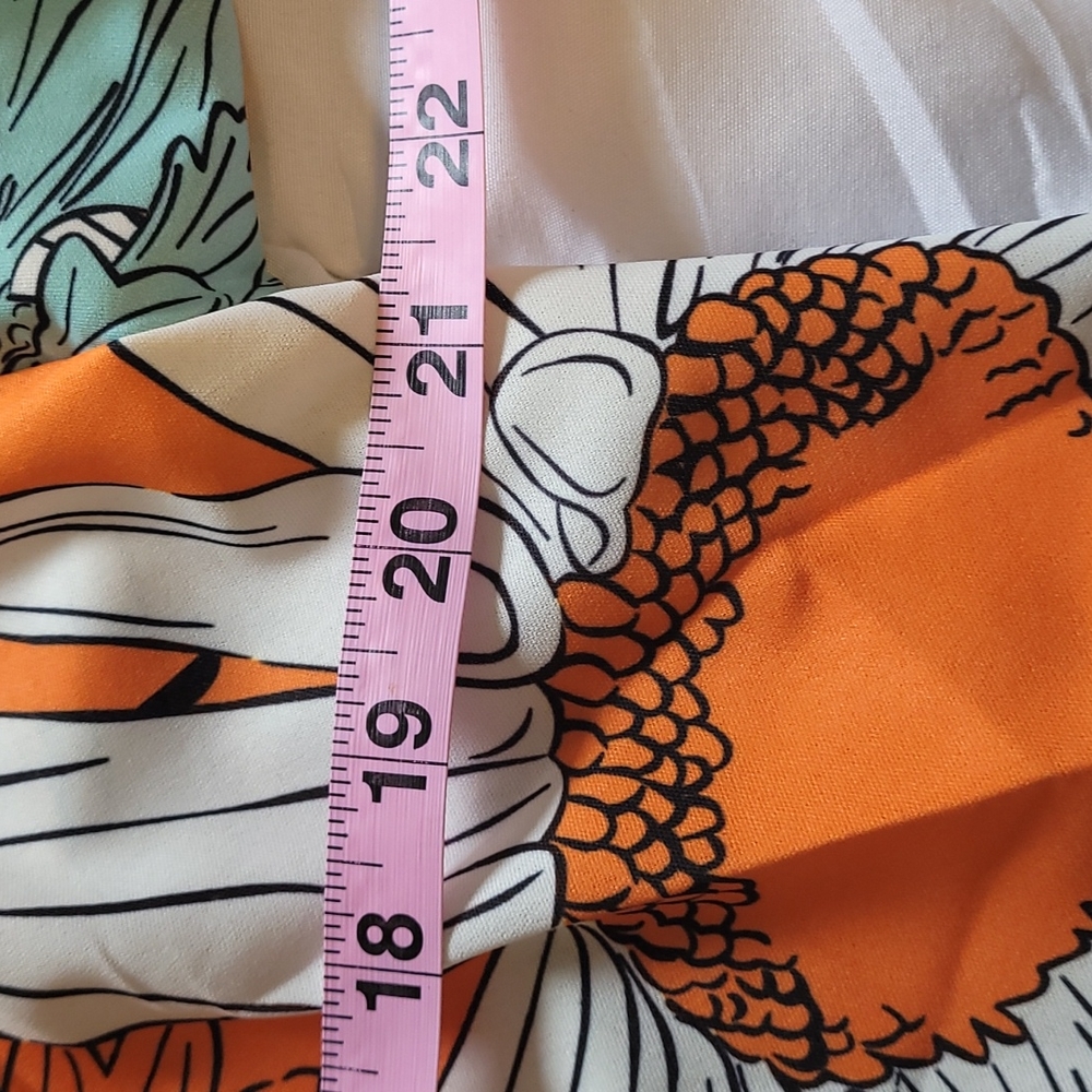 Sucrefas orange & white blouse/tunic. - Picture 12 of 15